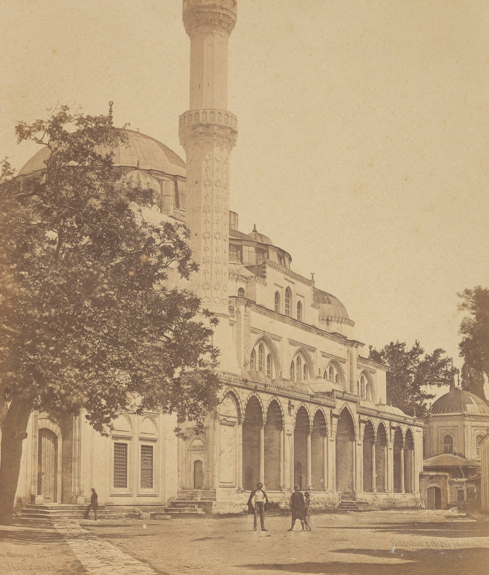 Şehzade Mehmet Camii / Robertson ve Beato Fotoğrafı / 1850'ler