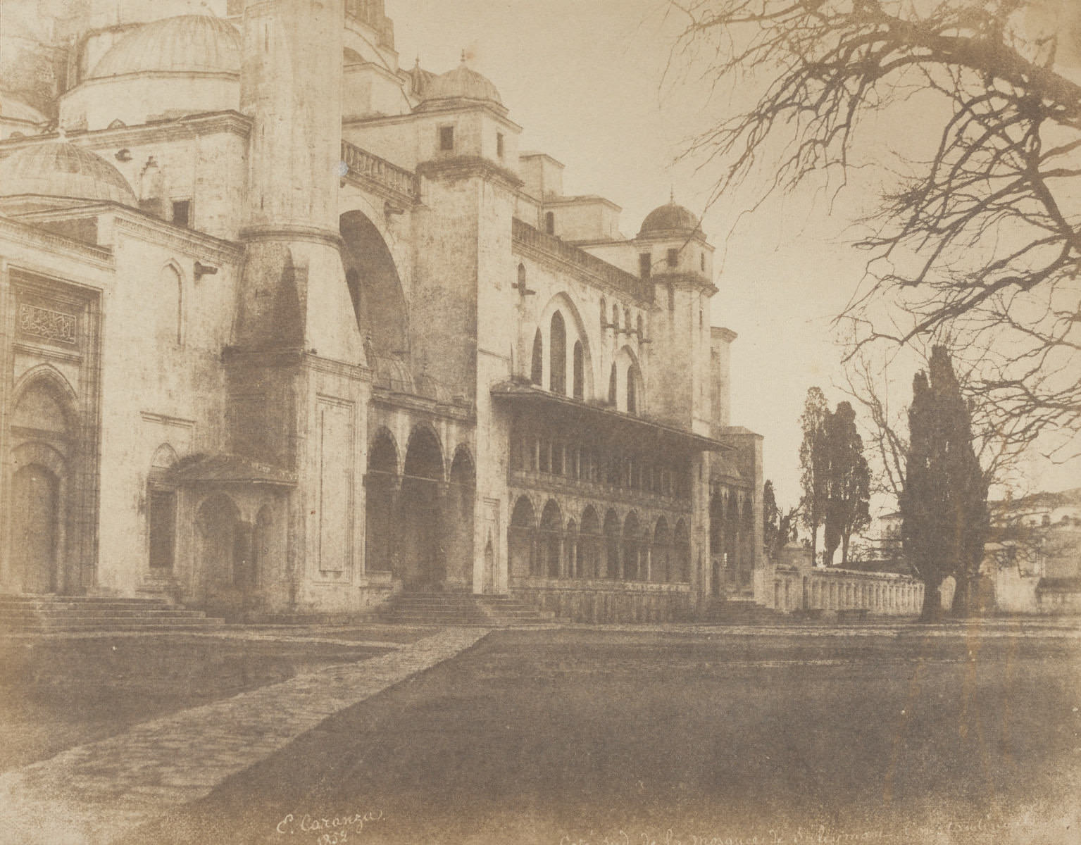 Süleymaniye Camii / Ernest De Caranza / 1854