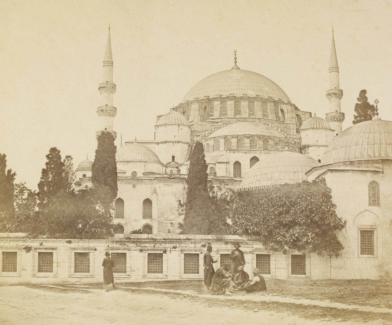 Süleymaniye Camii Robertson & Beato / 1857