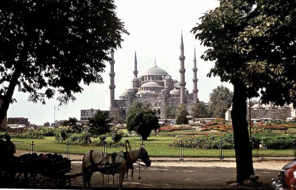 Sultan Ahmet Camii / 1954 Rolf Gross fotoğrafı