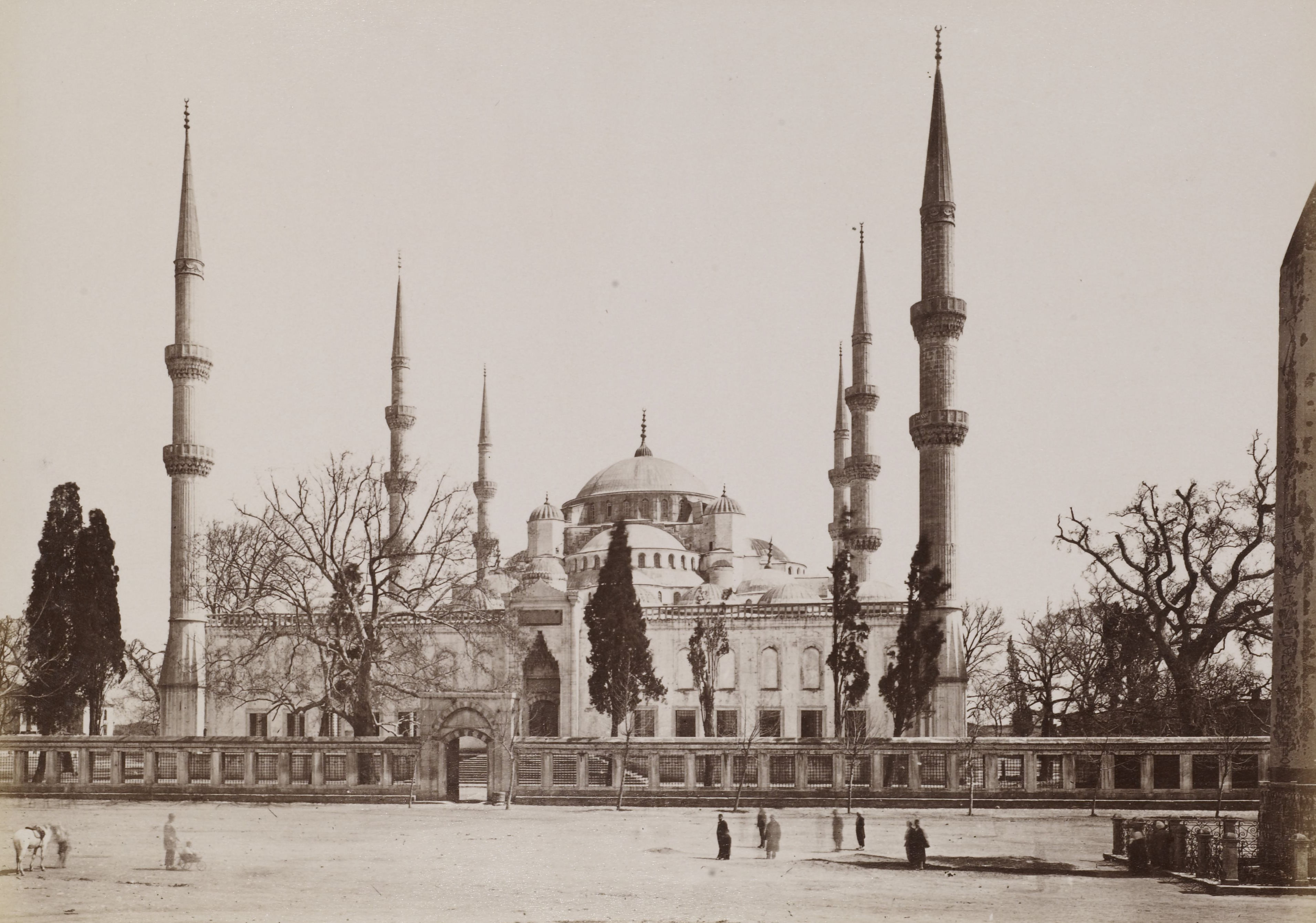 Sultan Ahmet Camii / Guillaume Berggren / 1880