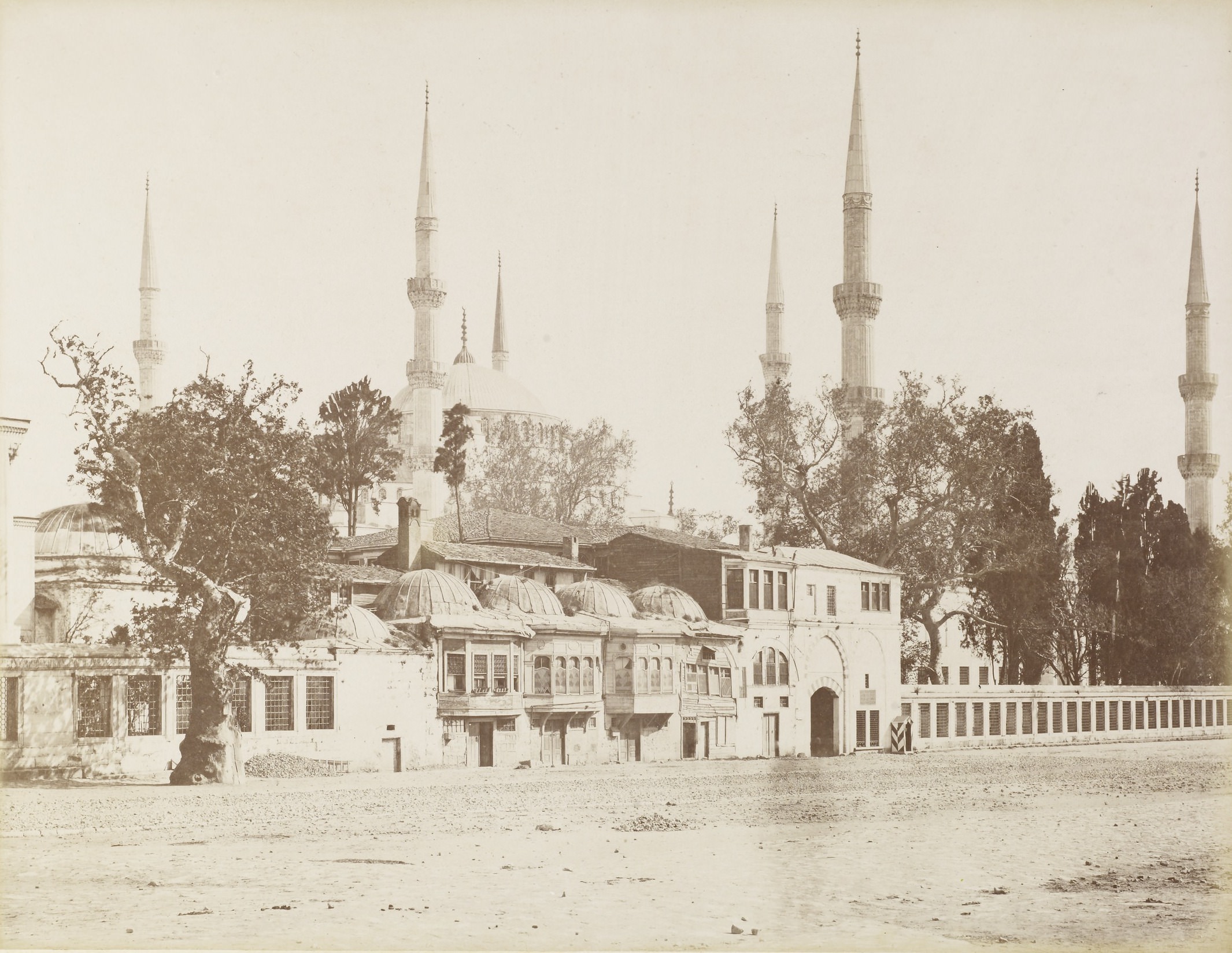 Sultan Ahmet Camii / Pascal Sébah Fotoğrafı / 19. Yüzyıl