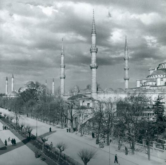 Sultanahmet / 1954 Milan Pavic Fotoğrafı