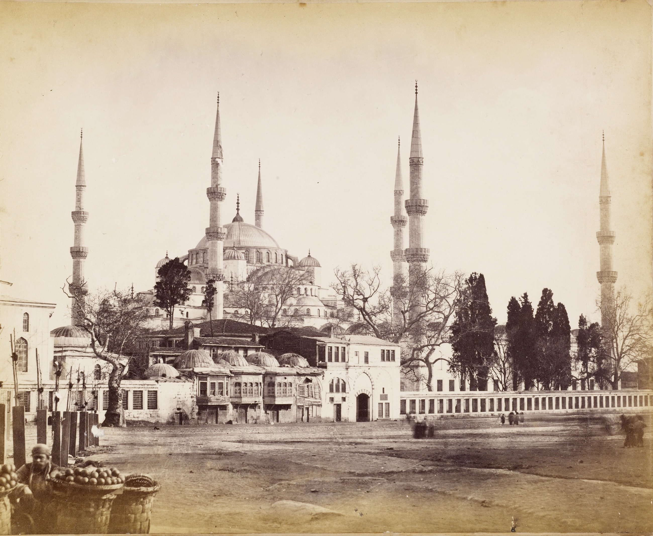 Sultanahmet Meydanı ve Sultan Ahmet Camii / Abdullah Fréres Fotoğrafı