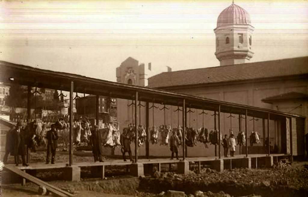 Sütlüce Mezbahası 1930'lu yıllar