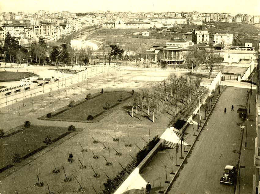 Taksim Gezi Parkı - Belediye Gazinosu - Surp Agop Mezarlığı - Harbiye Askeri Kışlası