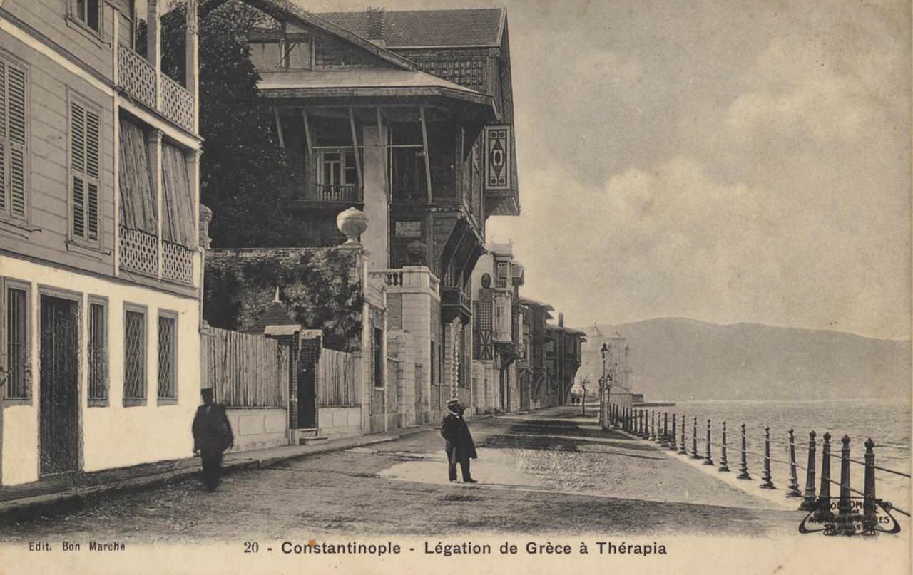 Tarabya’da Yunanistan Elçiliği, İstanbul SALT Araştırma, Tahsin İspiroğlu Koleksiyonu