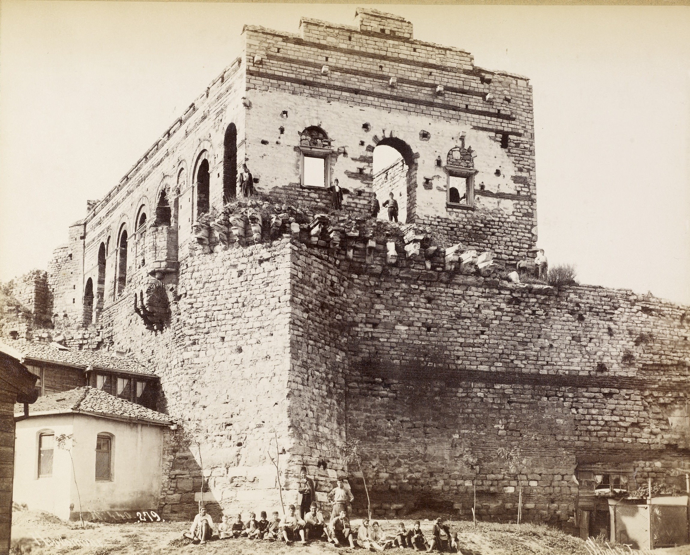 Tekfur Sarayı / Sébah & Joaillier Fotoğrafı