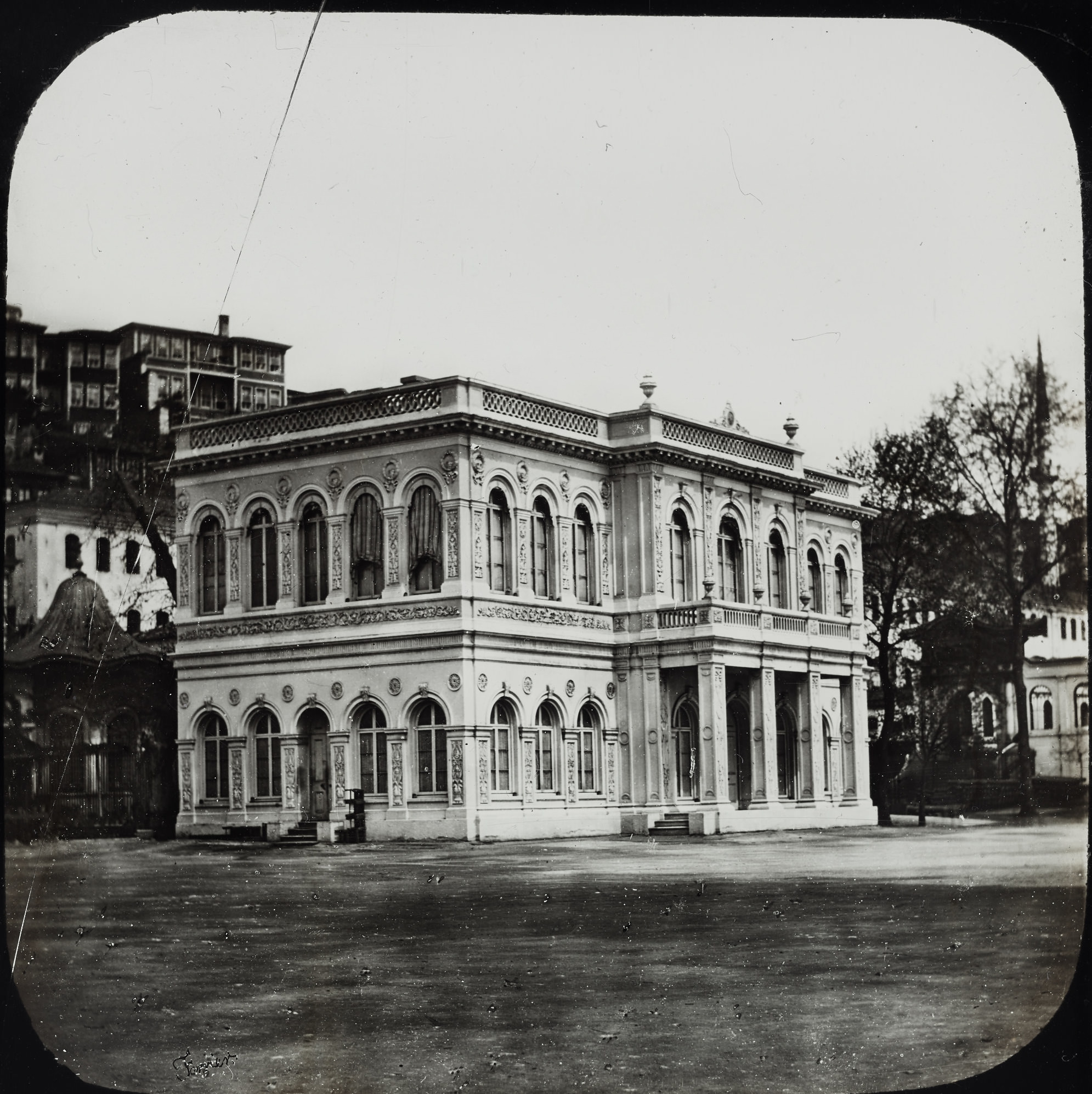Tophane Kasrı / Claude-Marie Ferrier Fotoğrafı / 1850'ler