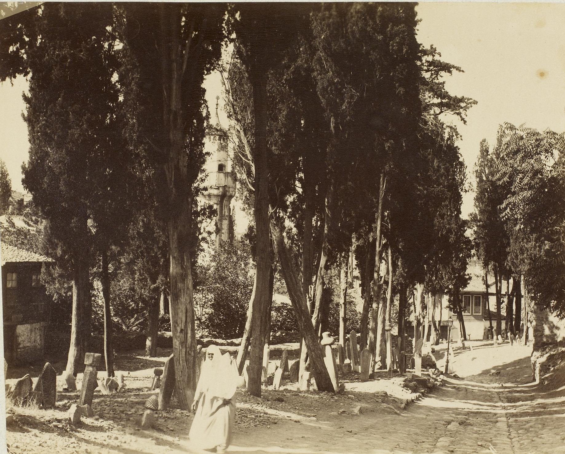 Türk Mezarlığı / Sébah ve Joaillier Fotoğrafı