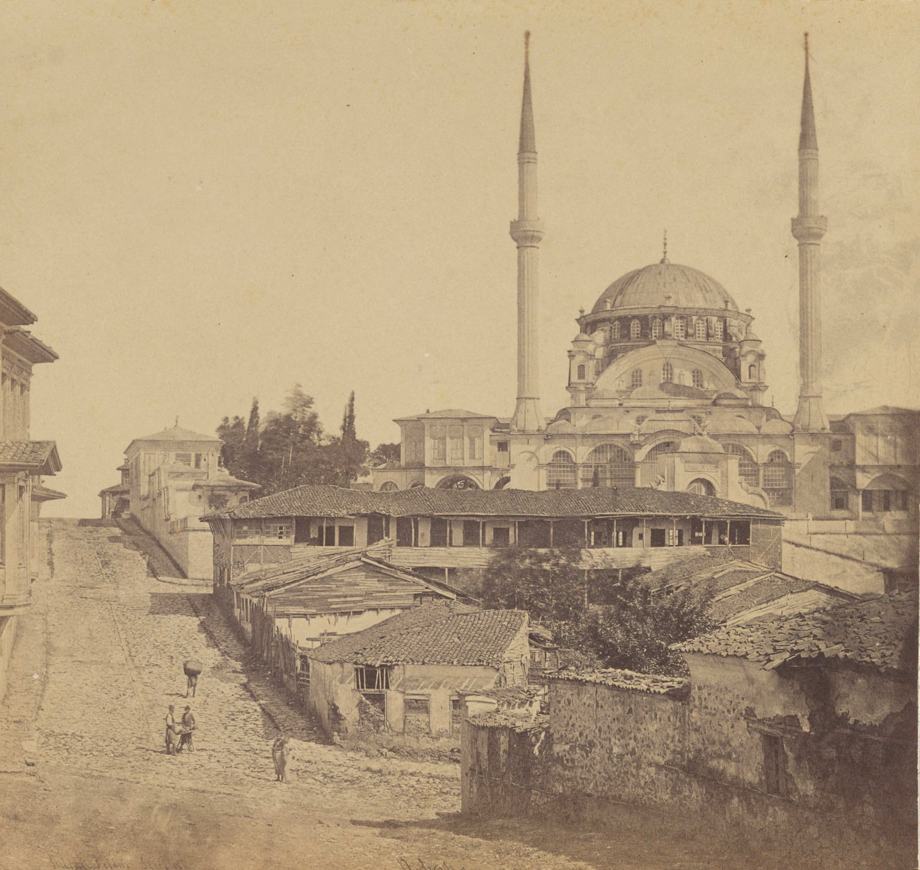 Üsküdar Selimiye Camii / James Robertson Fotoğrafı / 1850'ler