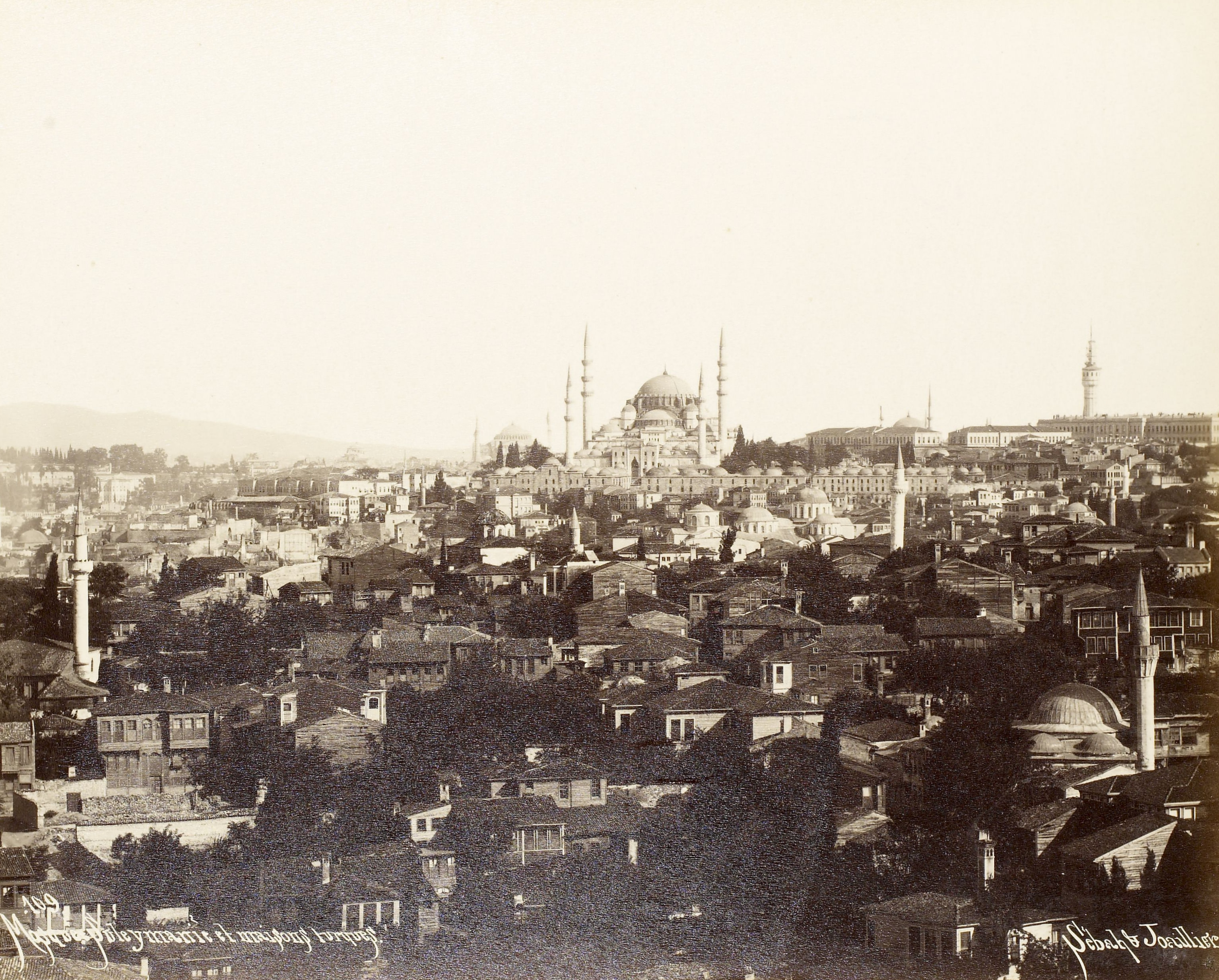 Vefa ve Süleymaniye / Sébah & Joaillier Fotoğrafı