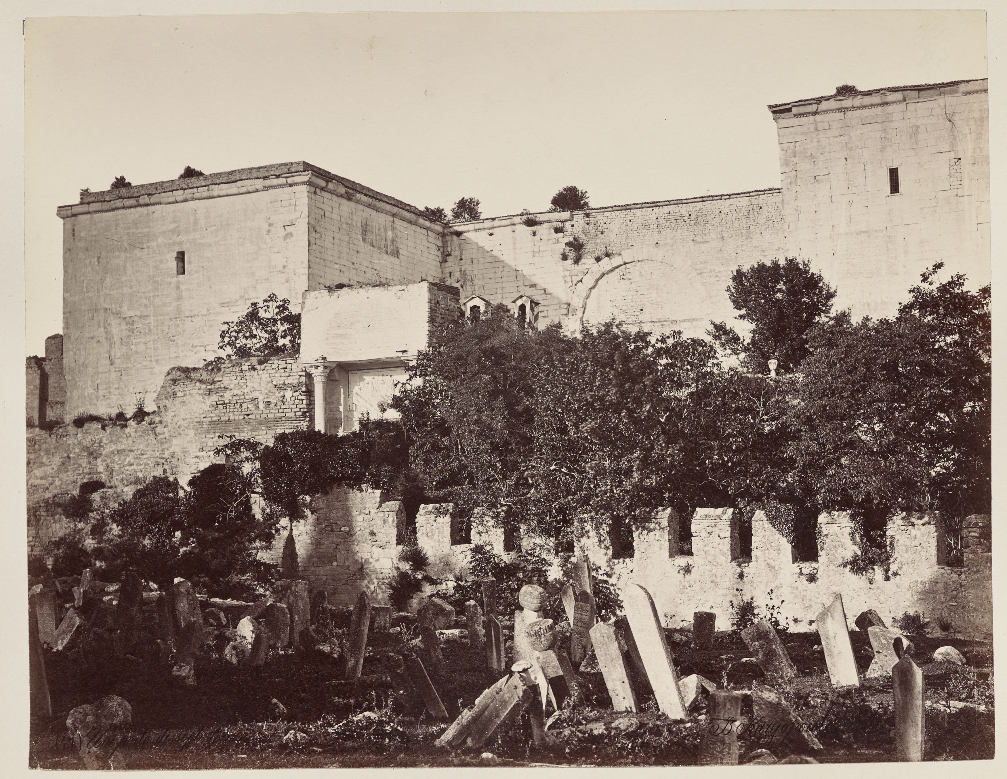 Yedikule Basile Kargopoulo Fotoğrafı 1865-1875