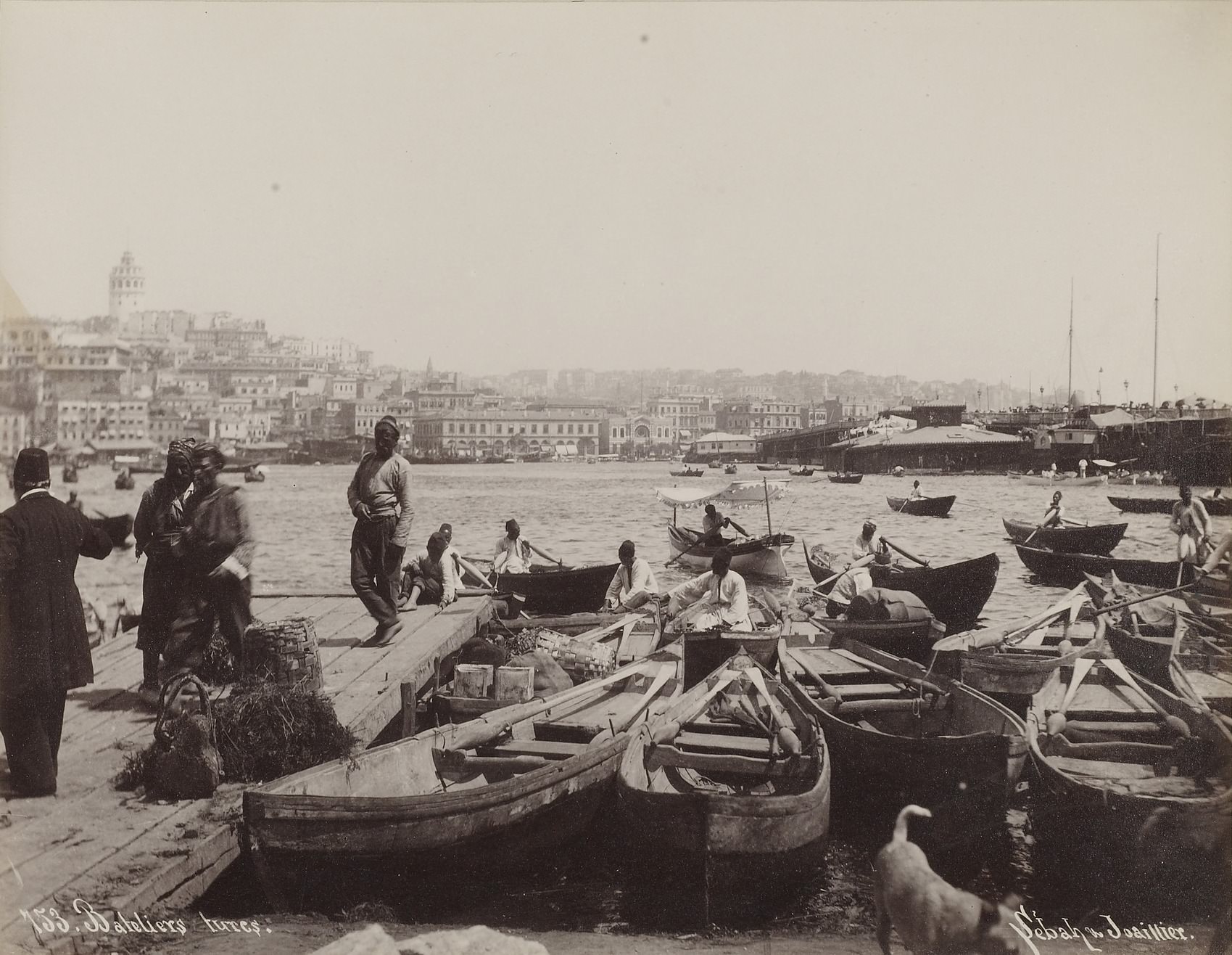 Yemiş İskelesi / Sébah & Joaillier Fotoğrafı