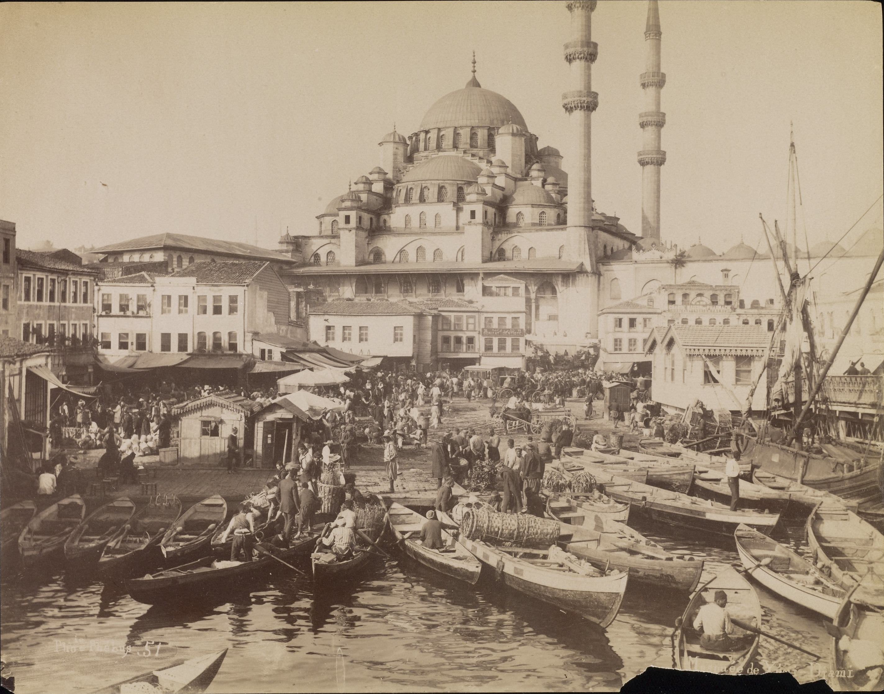 Yeni Cami / Phebus Fotoğrafı / 1890'lar