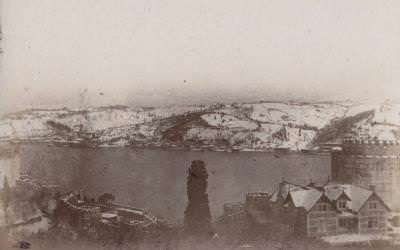 1890'lardan karlı bir Boğaziçi