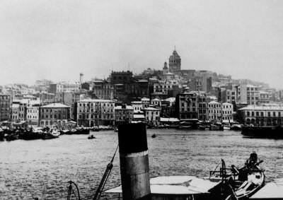 1930'larda Haliç ve Galata