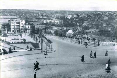 1946 yılında Şişhane Hilmi Şahenk fotoğrafı