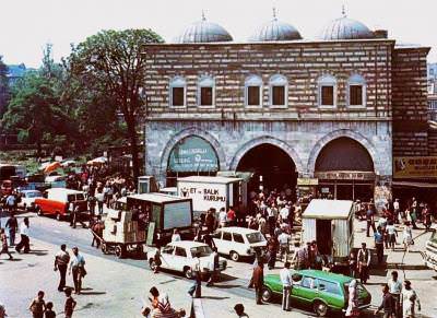 1979 yılında Mısır Çarşısı ve önleri