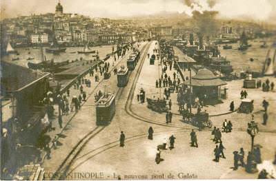 4. Galata Köprüsü, 1920'ler
