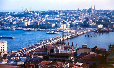 5. Galata Köprüsü Yapılırken / 1988
