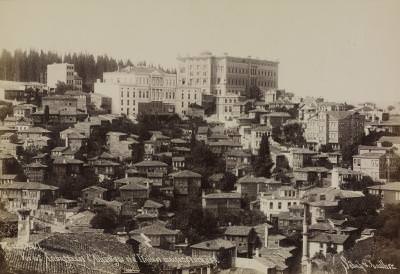 Alman Elçiliği ve Çevresi / Sébah ve Joaillier Fotoğrafı / 1880'ler