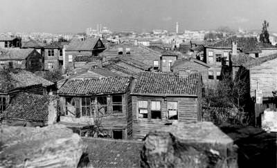 Arkadios Sütunu Üzerinden İstanbul Manzarası