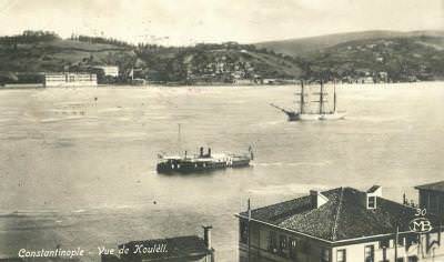 Arnavutköy Halet Çambel Yalısı arkasından Kuleli