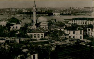 Aşık Paşa Camii ve çevresi, Cibali / Fatih Encümen Arşivi, 1936