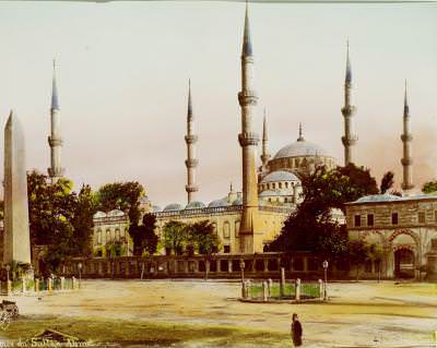 Atmeydanı Gülmez Fréres Sonradan Renklendirme Fotoğraf