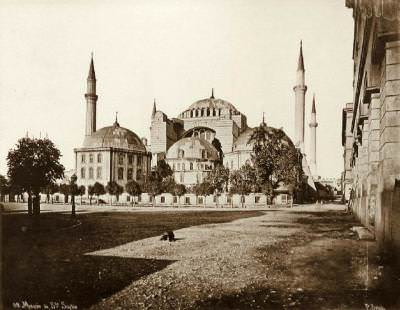 Ayasofya / Pascal Sébah Fotoğrafı