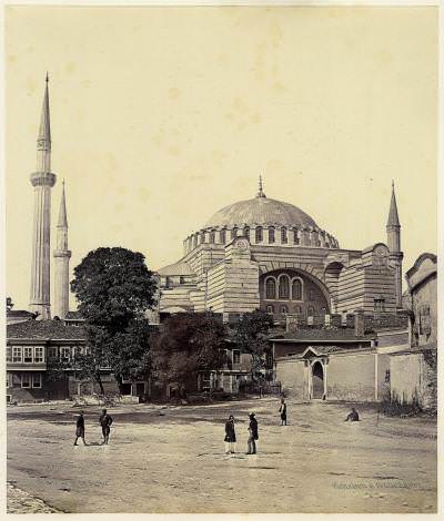 Ayasofya James Robertson & Felice Beato, 1855