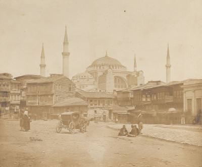 Ayasofya Mahallesi / James Robertson Fotoğrafı / 1850'ler