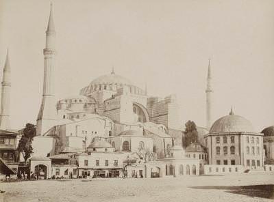 Ayasofya Pascal Sébah, 1870
