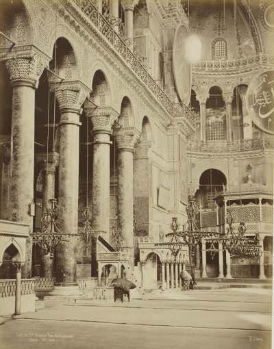 Ayasofya Pascal Sébah, 1870