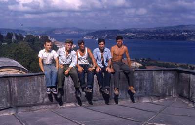 Ayasofya Restorasyonu / 1963 Yavuz, Mahmut, Bulent, Atilla ve Kaya 