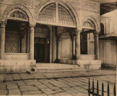 Ayasofya Sultan Murat Türbesi Abdullah Fréres fotoğrafı 1880-1893 LOC Arşivi