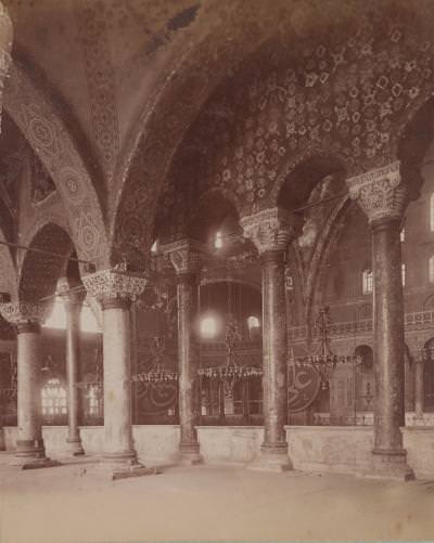 Ayasofya Üst Galeriden / 19. Yüzyıl