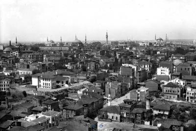Ayasofya Üstünden Genel Görünüm
