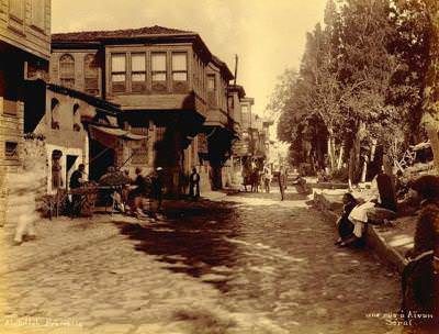 Ayvansaray. 19 yüzyıl sonları. Abdullah Fréres fotoğrafı