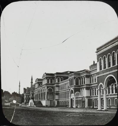 Bâb-ı Âli / Claude-Marie Ferrier Fotoğrafı / 1850'ler
