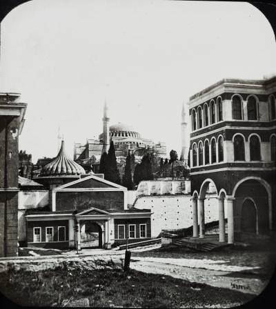 Bâb-ı Âli / Claude-Marie Ferrier Fotoğrafı / 1850'ler
