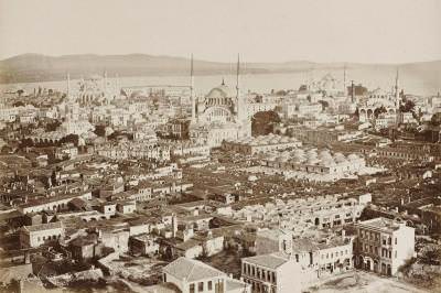 Beyazıt Kulesi'nden  Pascal Sébah, 1870