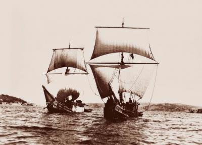 Beylerbeyi, Kuzguncuk (1905) Ali Sami Aközer fotoğrafı