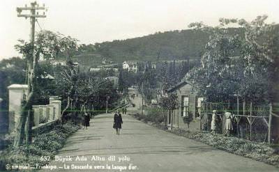 Büyükada Altındil Yolu