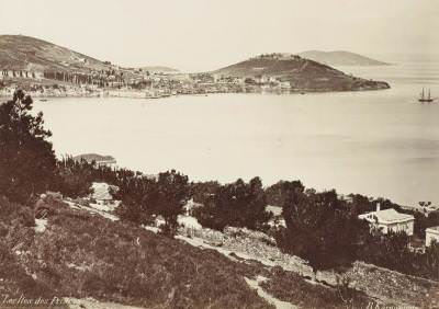 Büyükada'dan Heybeliada manzarası.