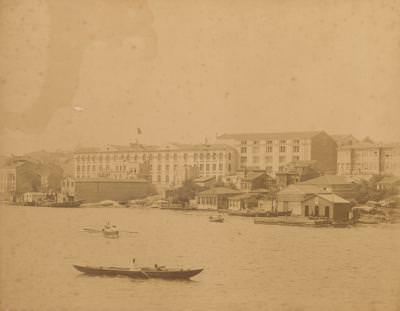 Cibali Tütün Fabrikası, 1885 / Guillaume Berggren fotoğrafı
