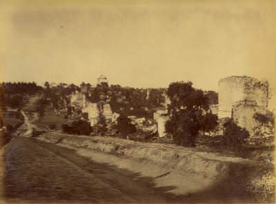 Edirnekapı ve Surlar / 1870s