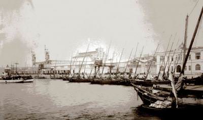 Eski Haydarpaşa Garı ve Limanı, 1908