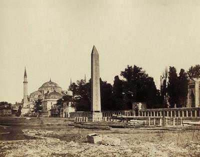 Eski İstanbul / Atmeydanı Basile Kargopoulo fotoğrafı / 1870